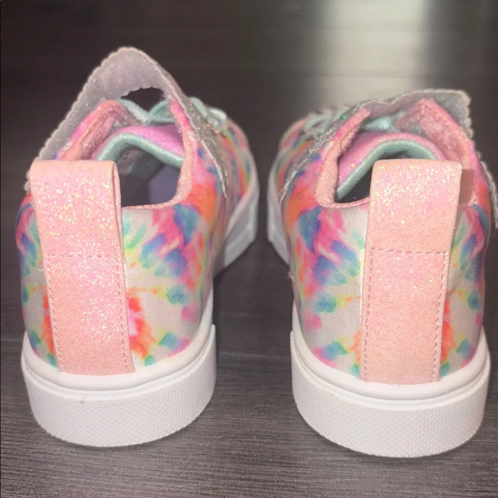 NEW Skechers Twinkle Toes Spark Stormy Brights Slip on Light up Sneakers Size 11 - Picture 9 of 14